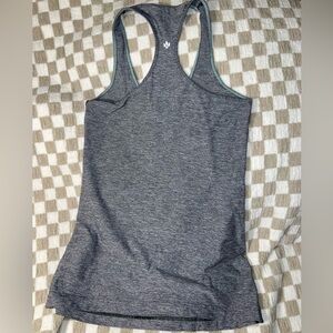 Lululemon Athletica Charcoal Racerback Tank Top